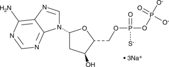 Sp-2‘-Deoxyadenosine-5‘-O-(1-thiodiphosphate) (sodium salt)