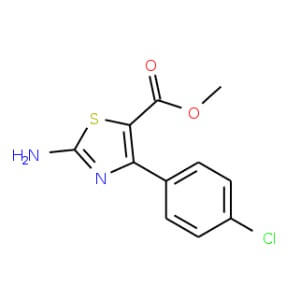 Methyl 2-amino-4-(4-chlorophenyl)thiazole-5-carboxylate