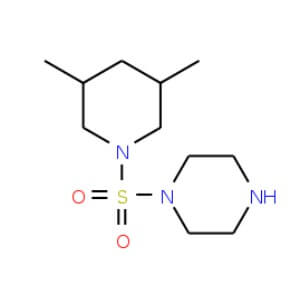 1-[(3,5-dimethylpiperidin-1-yl)sulfonyl]piperazine