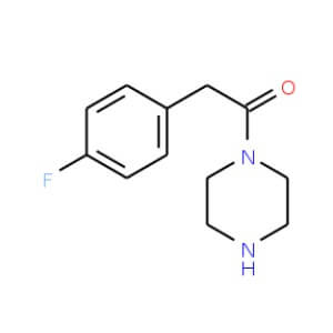 1-[(4-fluorophenyl)acetyl]piperazine