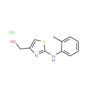 {2-[(2-methylphenyl)amino]-1,3-thiazol-4-yl}methanol hydrochloride