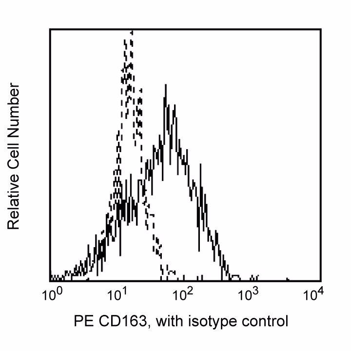 Hu CD163 PE GHI/61 100Tst