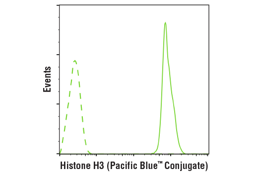 Histone H3 (D1H2) XP ®  Rabbit mAb (Pacific Blue™ Conjugate)