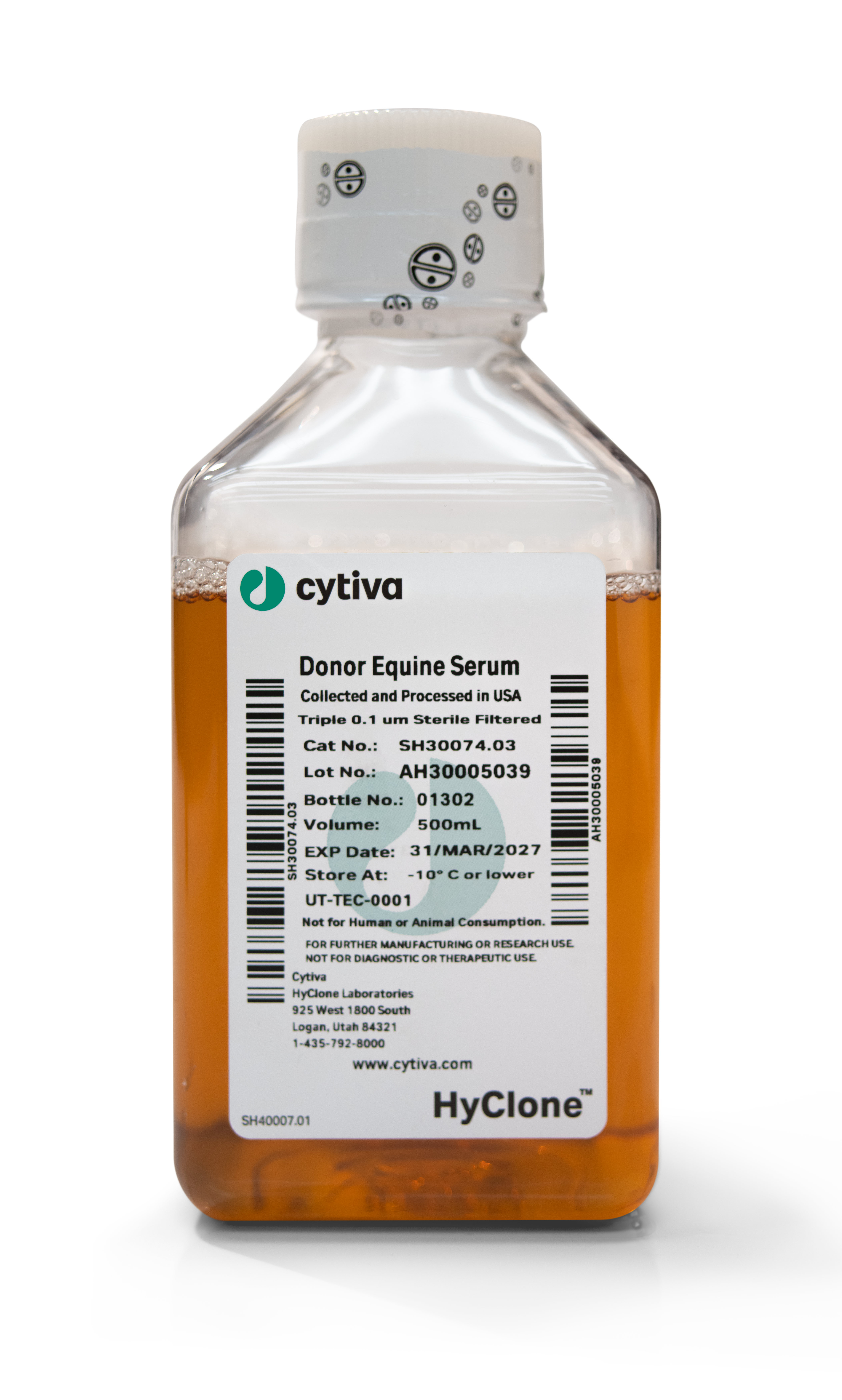 Donor Equine Serum, US Origin; Irradiated