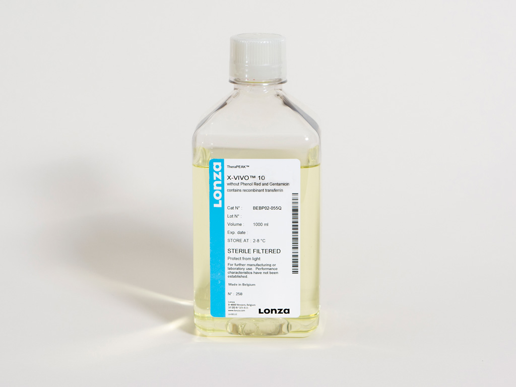 X-VIVO10(04-743) contains rec transf -1L