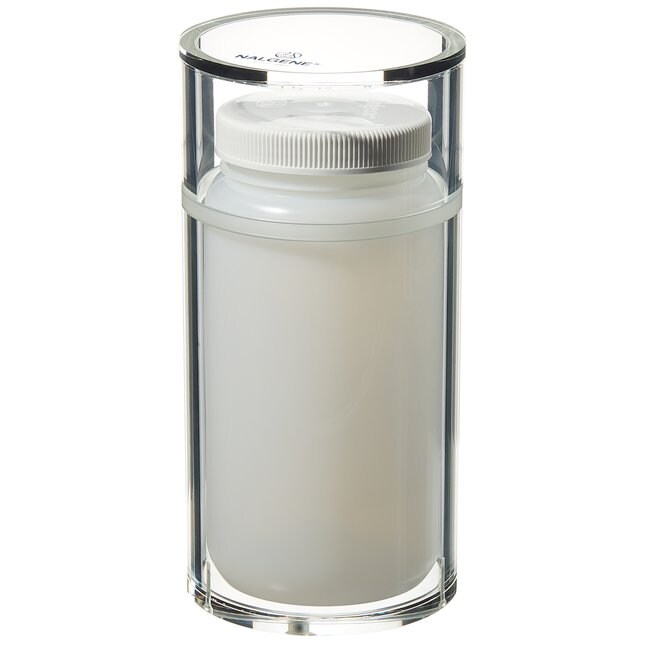 工作台Beta废物容器（带瓶），丙烯酸，聚乙烯瓶，2L容量